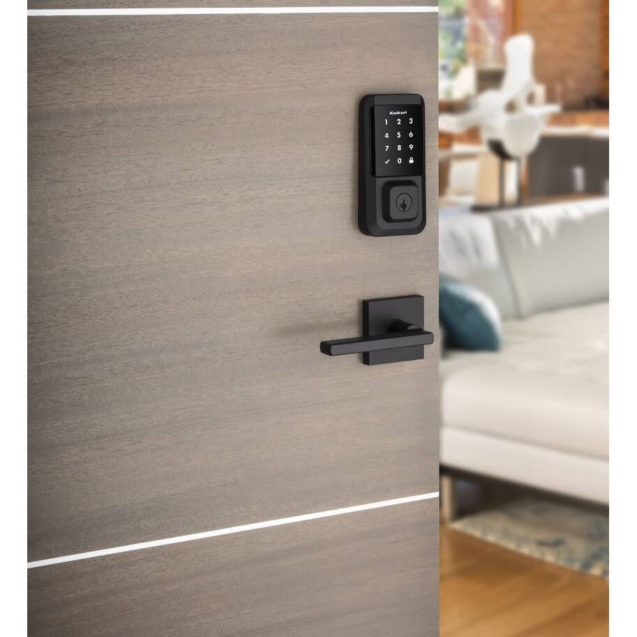 Iron Black Touchscreen Wi-Fi Smart Lock H81406