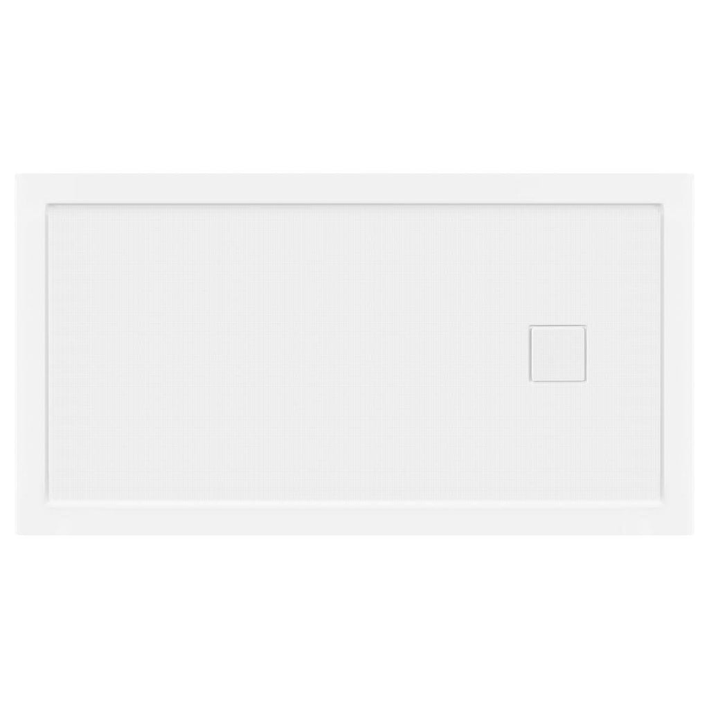 60x22X32x22 Shower Base Pan Left Double Threshold Wall Corner Right Drain I401542