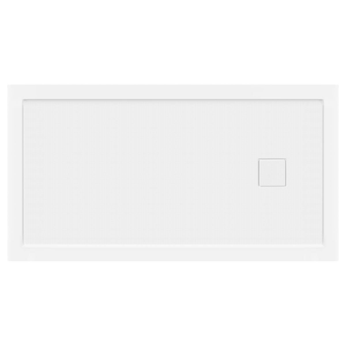 60x22X32x22 Shower Base Pan Left Double Threshold Wall Corner Right Drain I401542