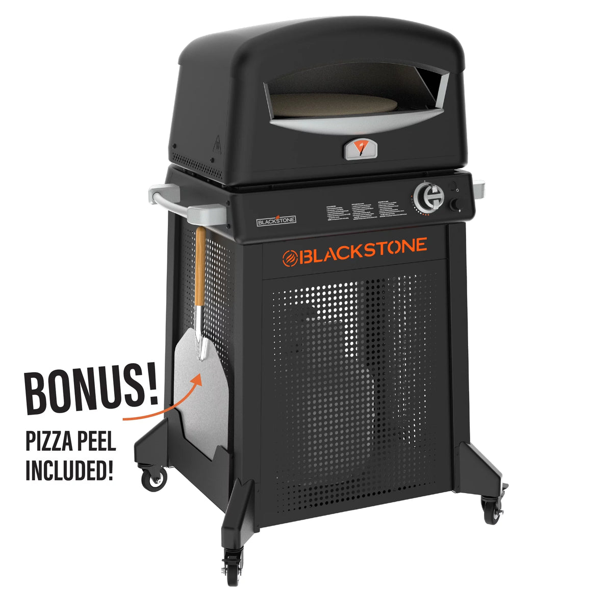 Blackstone Propane Outdoor Pizza Oven with Stand and Pizza Peel U5135