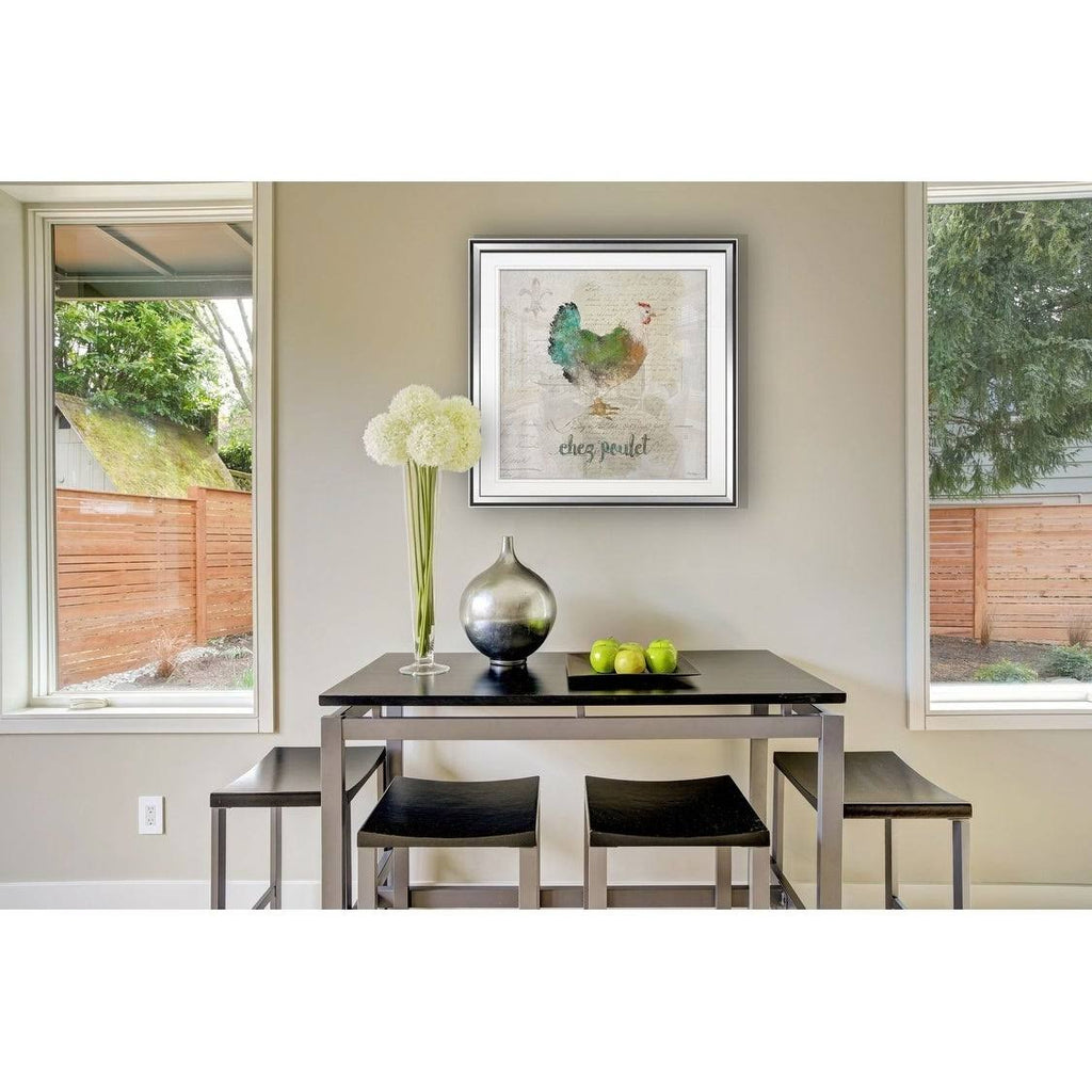 Framed Giclee Print 28 x 28 J3752