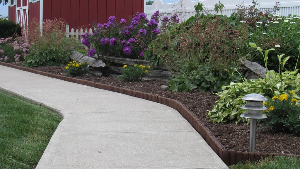 Brown Natural Lawn & Landscape Border Edging 8-Pack V7801