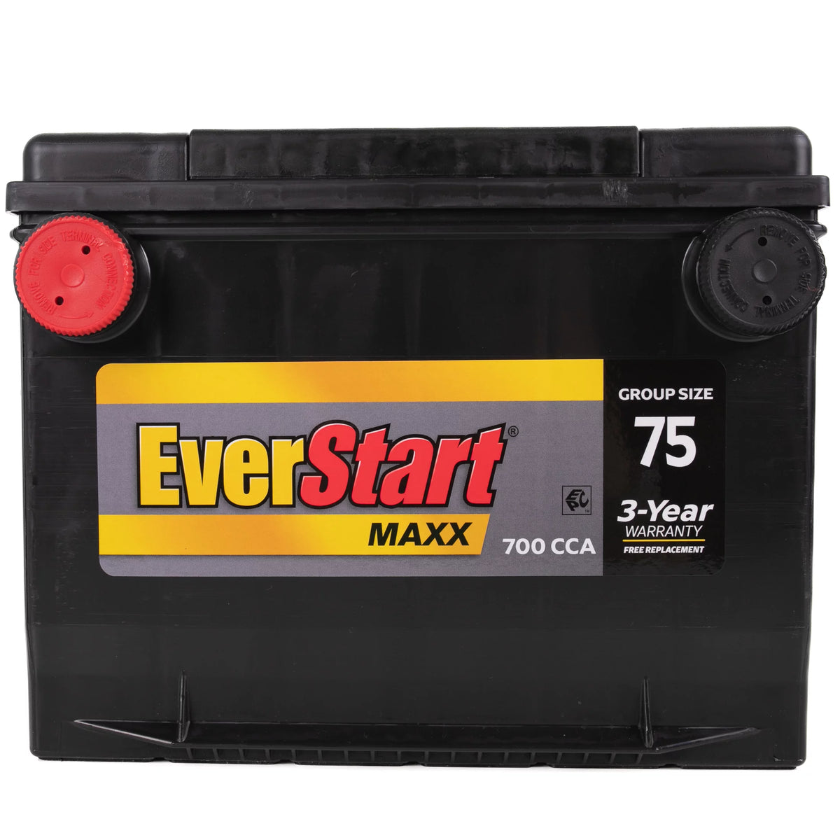 Group Size 75 12 Volts 700 CCA Automotive Battery S51129