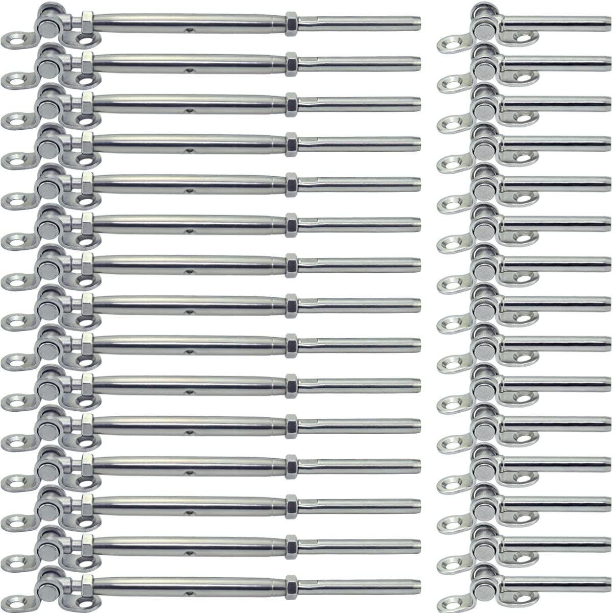 3/16 Cable Railing Hardware Kit T316 Marine Grade W45118