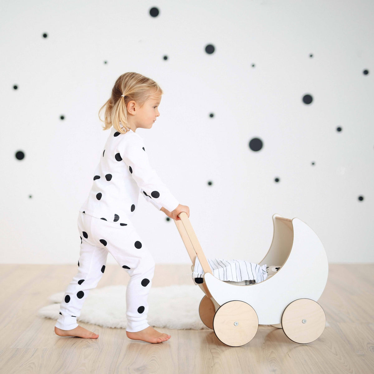 Toy Pram with Blackboard A36211