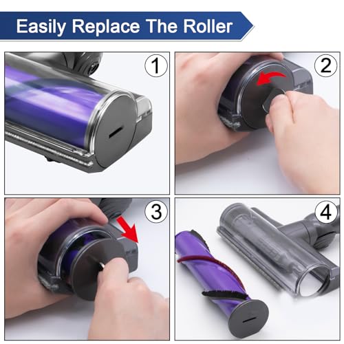 Quick-Release Motorhead Cleaner Replacement for Dyson V7 V8 V10 V11 V15 Vacuums Y821967