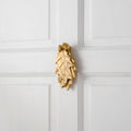6" Solid Brass Oak Leaf Shaped Door Knocker R450