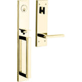 Full Dummy Handleset Lever Non-Lacquered Brass LH L246557
