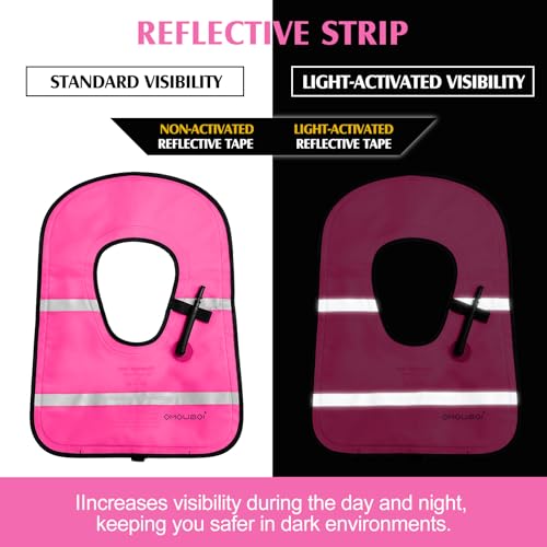 2 Pcs Inflatable Snorkeling Vest E60151