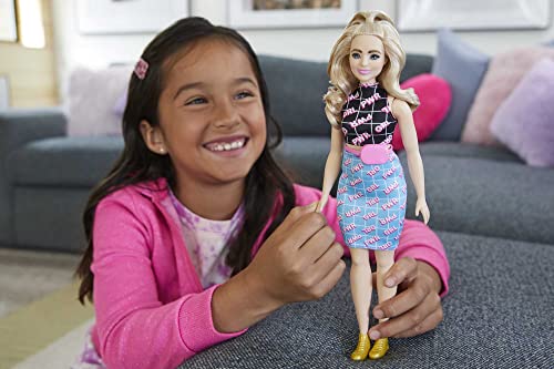 Curvy Blonde Hair Doll with Sneakers & Fanny Pack Y3253