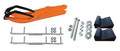 Orange Snowmobile Skis with 4.5" Shaper Bars Complete Kit N271175