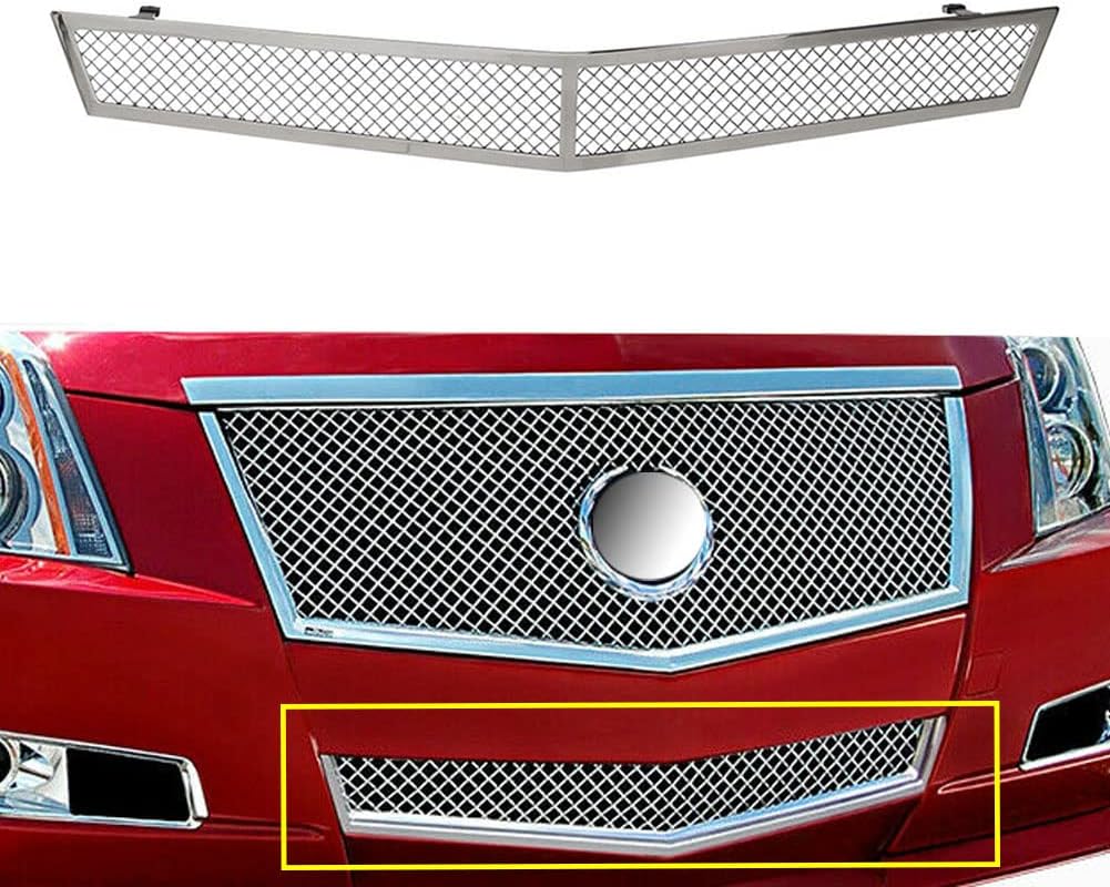 Chrome Stainless Steel Mesh Grille Insert for Cadillac CTS Z50090