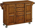 Kitchen Cart with Oak Top W5320