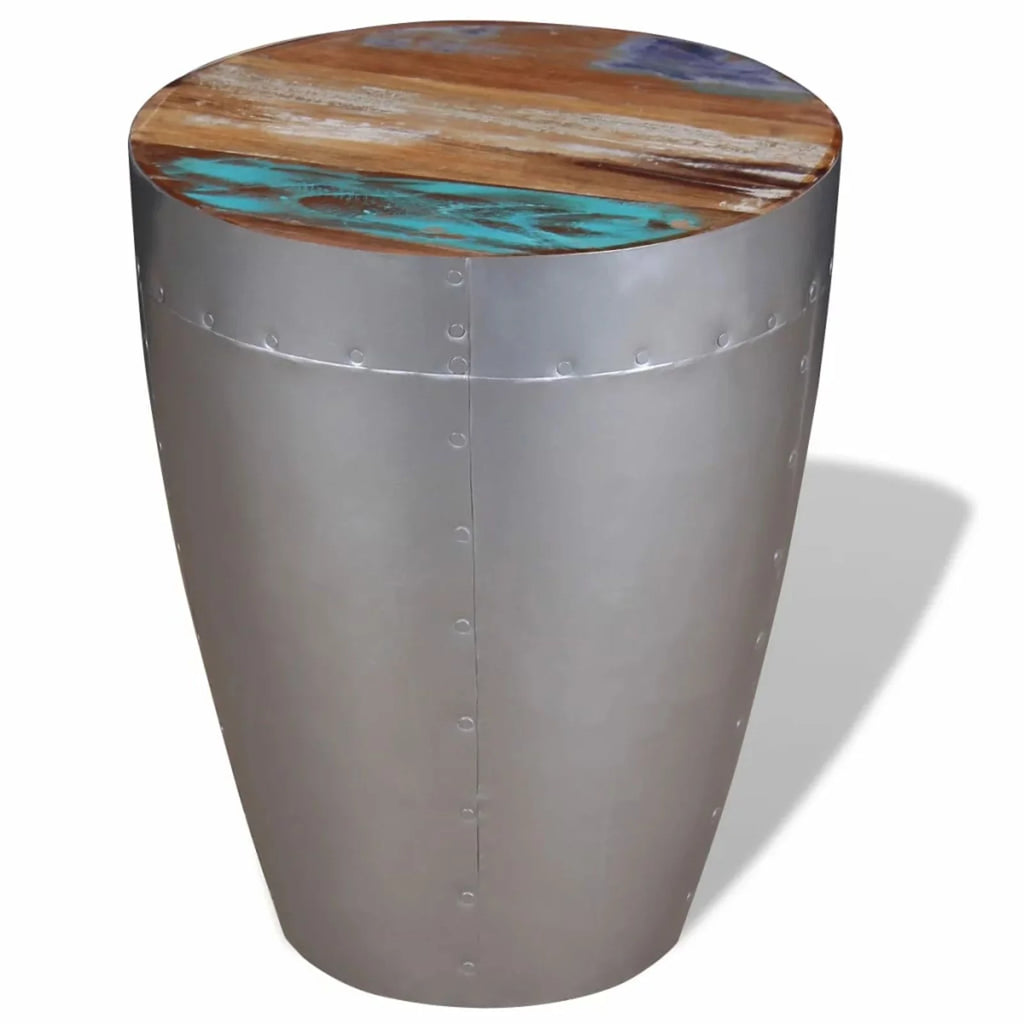 Solid Reclaimed Wood Stool U932