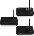 Wireless Intercom System, 3 Packs, Black Y83332