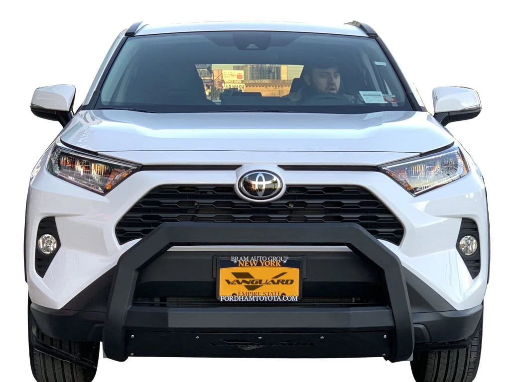Black Powdercoat Bull Bar with 2.5in Cube LED Kit S390