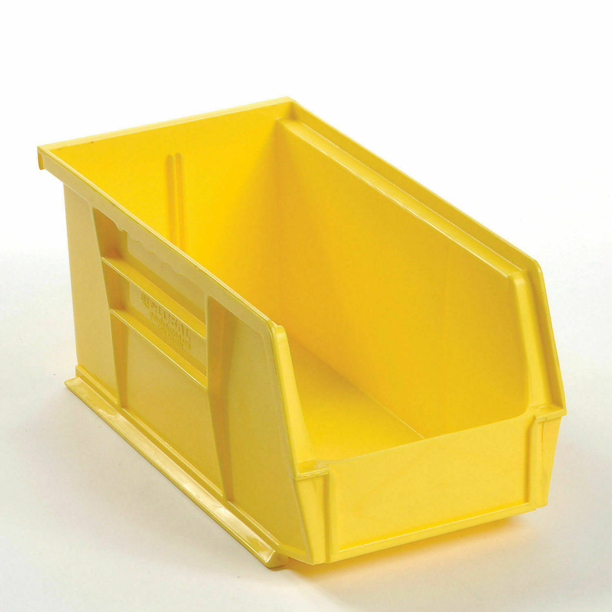 Yellow Plastic Stacking Bin Lot of 12 F186