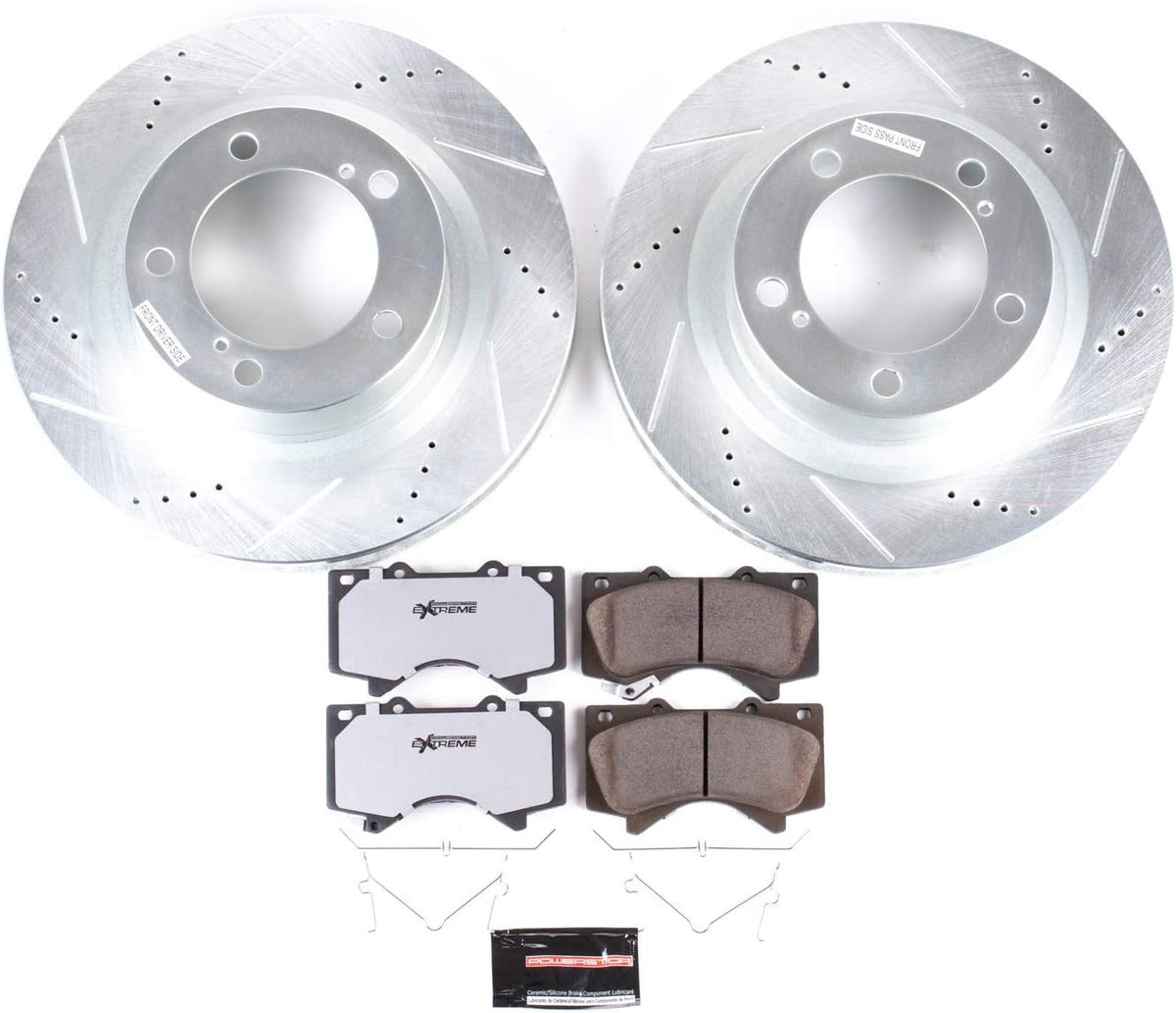 Front Z36 Truck & Tow Carbon Fiber Ceramic Brake Kit I370543