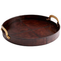 Brown Small Tray V593