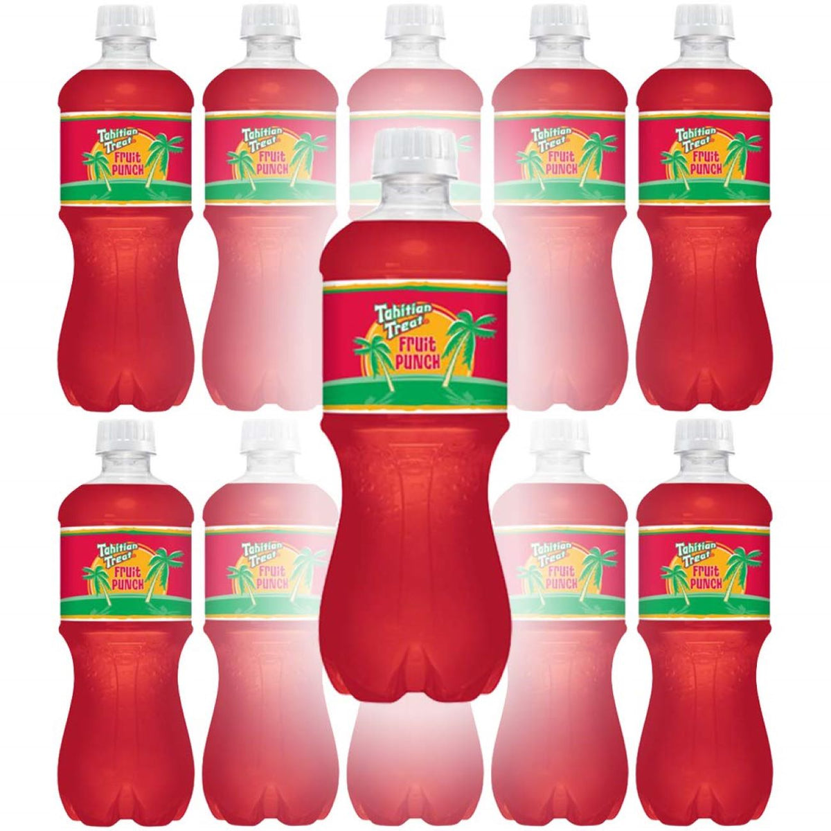 Tahitian Treat Fruit Punch Soda 20oz Bottles, Quantity of 24 D24899