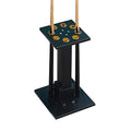 Floor-Standing Pool Cue Rack Holds 8 Cues MDF Billiard Stick Holder B8834