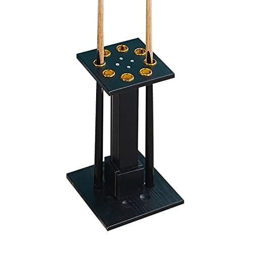 Floor-Standing Pool Cue Rack Holds 8 Cues MDF Billiard Stick Holder B8834