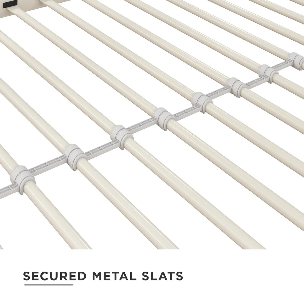 Off White Triple Bunk Bed C1178