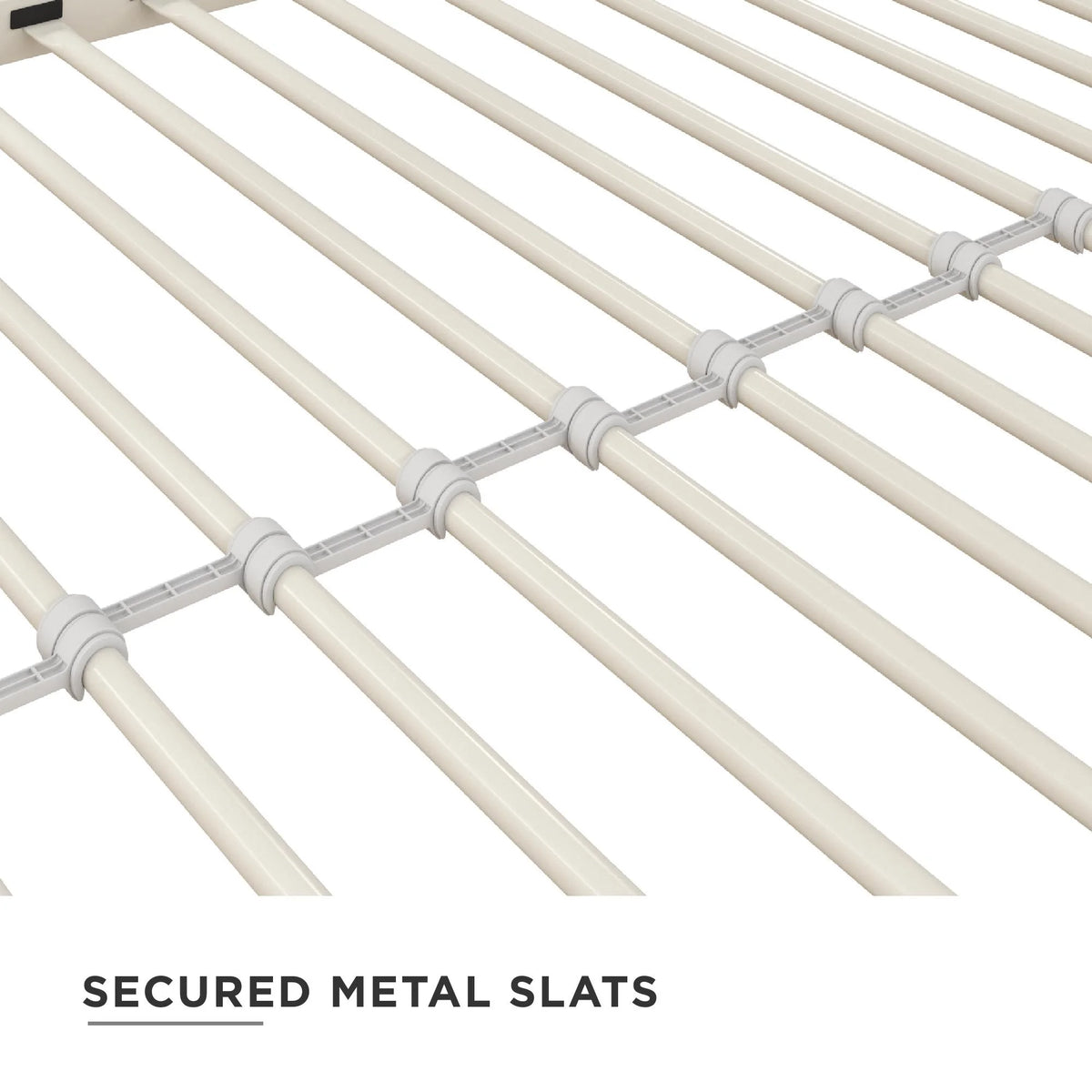 Off White Triple Bunk Bed C1178