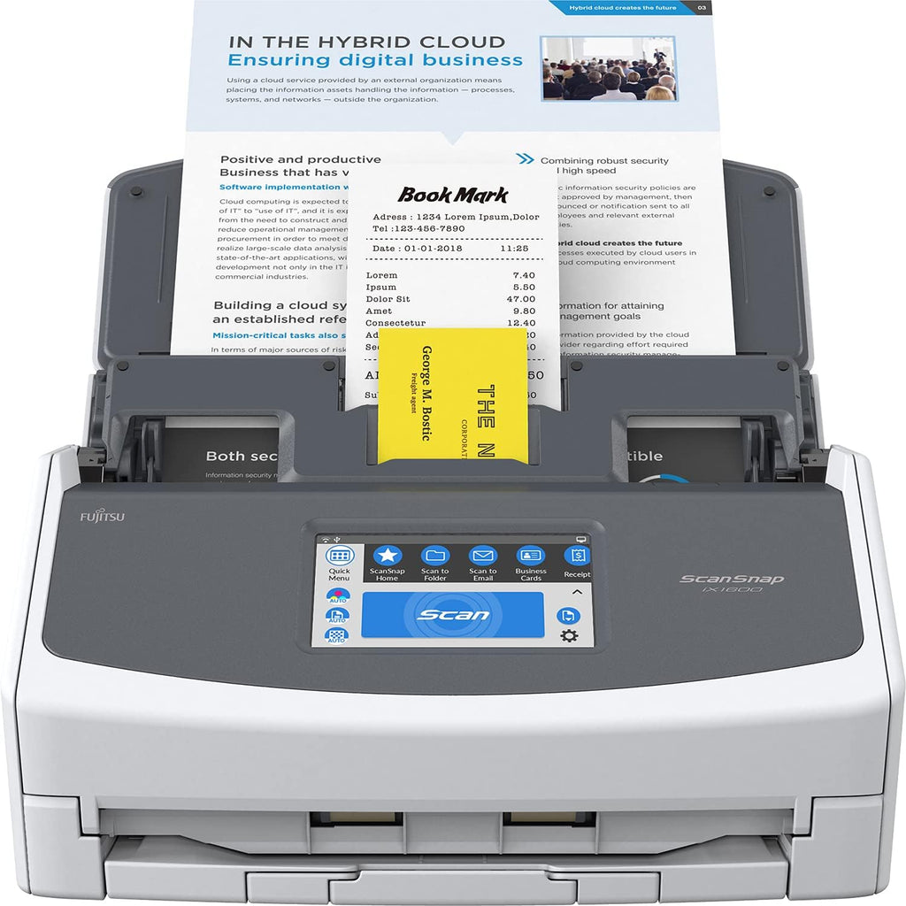 Black Document Scanner O432604