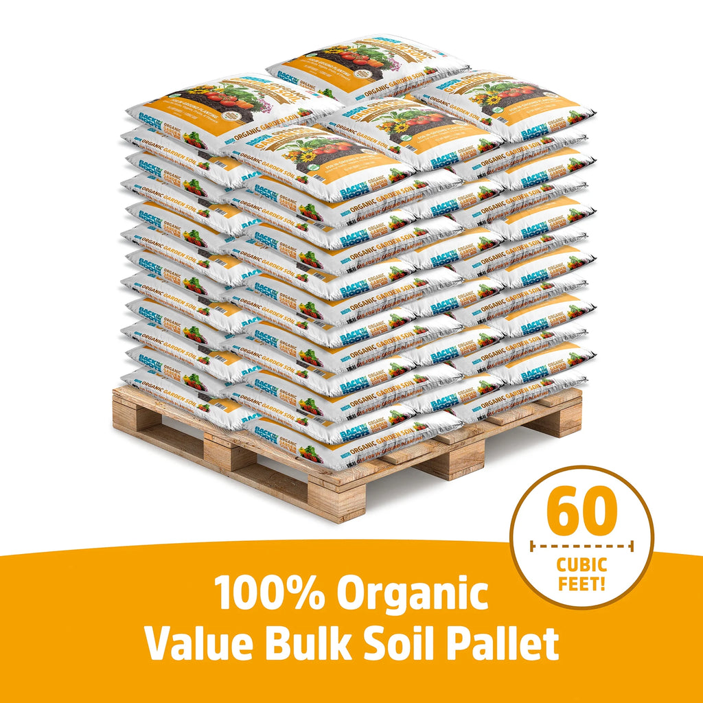 60 1 cu. ft. Bags Organic Garden Soil G50480