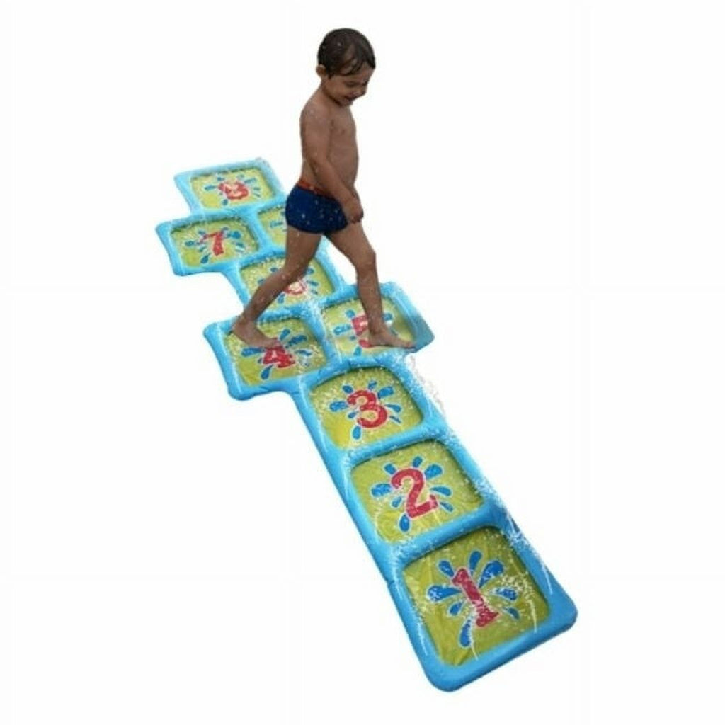 Inflatable Outdoor Hopscotch Sprinkler Mat P333337