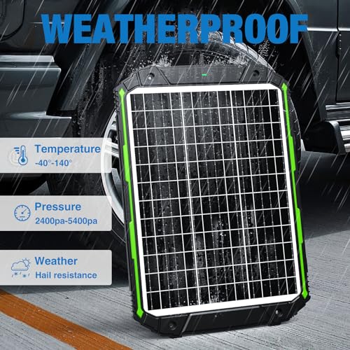 25 Watt 12 Volt Solar Panel Battery Charger with MPPT Charge Controller F554646