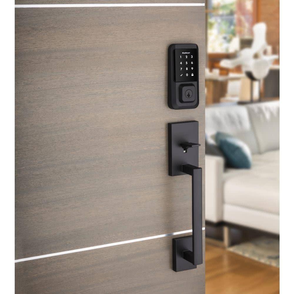 Iron Black Touchscreen Wi-Fi Smart Lock H81406