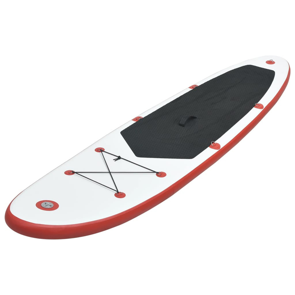 Red And White Inflatable Paddle Set With Pump P7528