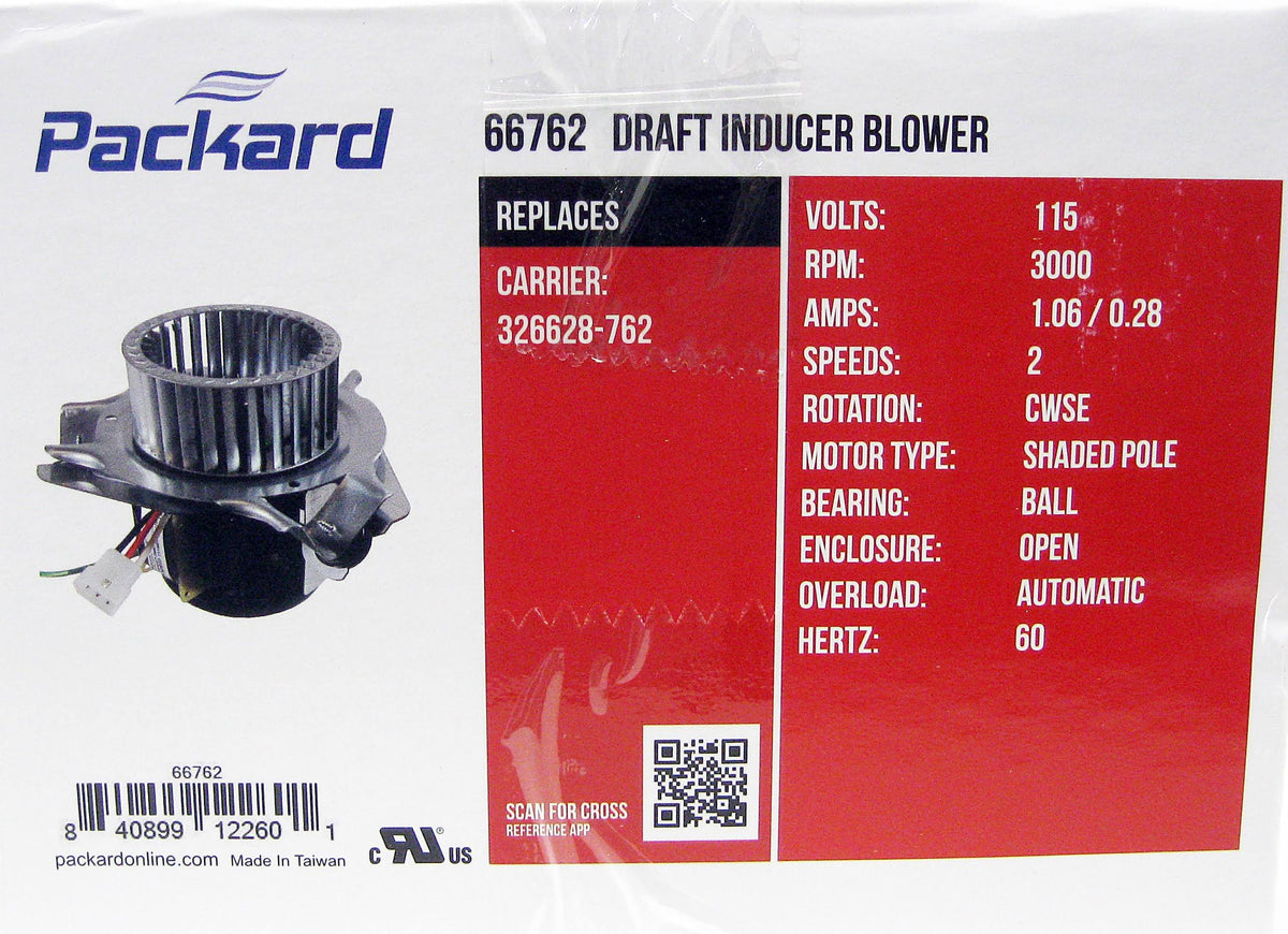 Draft Inducer Fan Furnace Blower Motor F3921