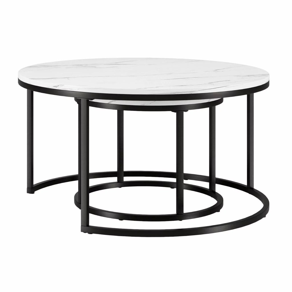 Faux Marble Top Coffee Table Y6263