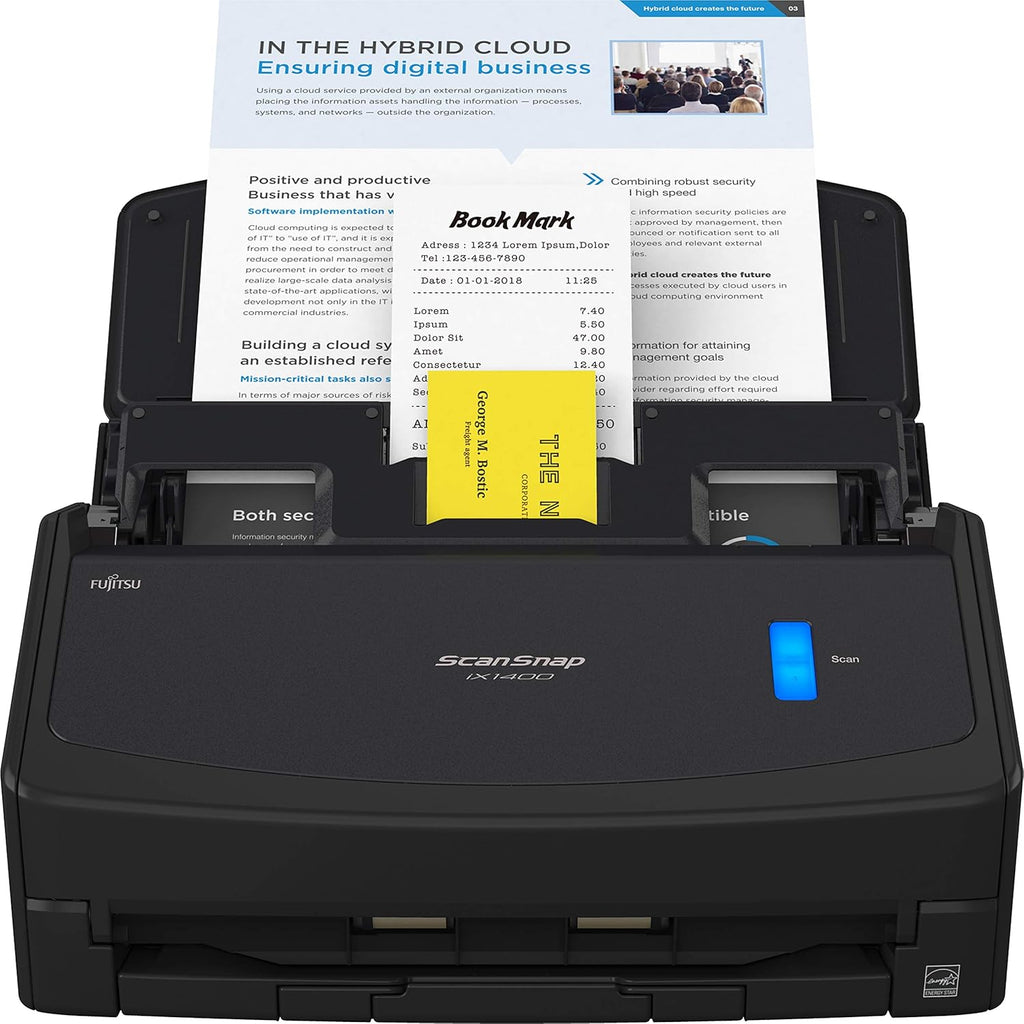 Black Document Scanner O432604