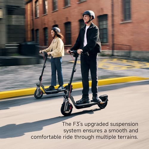 Electric Scooter, 20 MPH, 44-Mile Range, Self-Sealing Tubeless Tires, Front Hydraulic & Rear Elastomer Suspension E4622