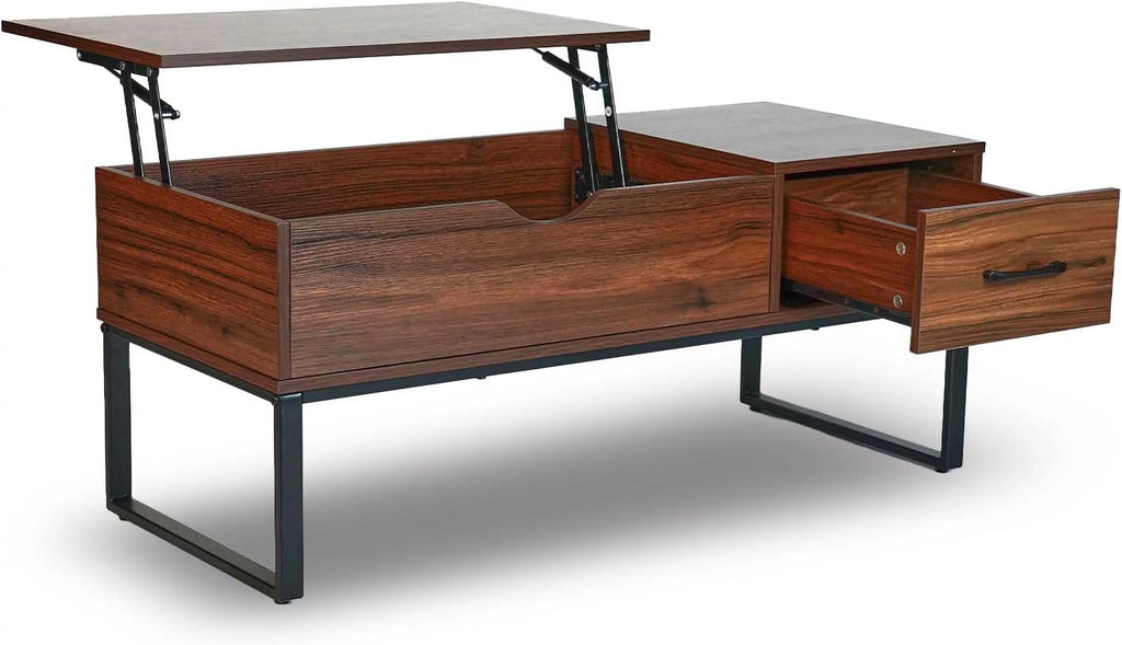 Lift Top Wood Coffee Table with Drawer M34327