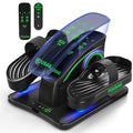 Under Desk Elliptical Leg Exerciser with Touch Screen and Remote Control A786