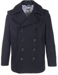 Blue Slim Fit Peacoat B403355