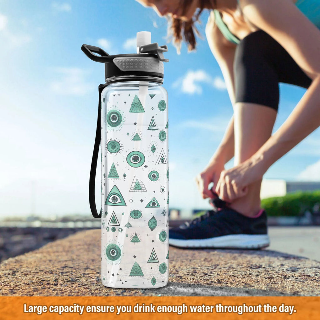 32oz Tritan Water Bottle with Straw W547