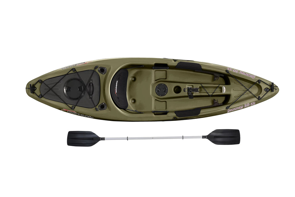10' Sit-on Angler Kayak with Paddle B7888