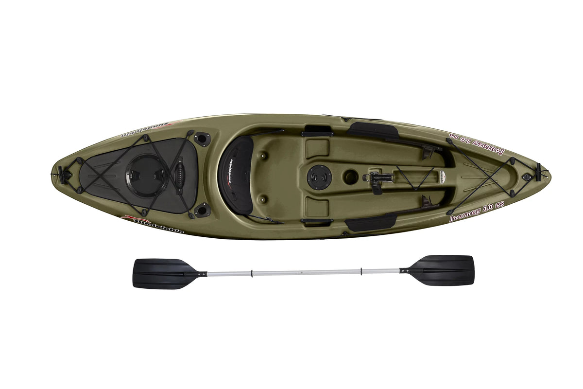 10' Sit-on Angler Kayak with Paddle B7888