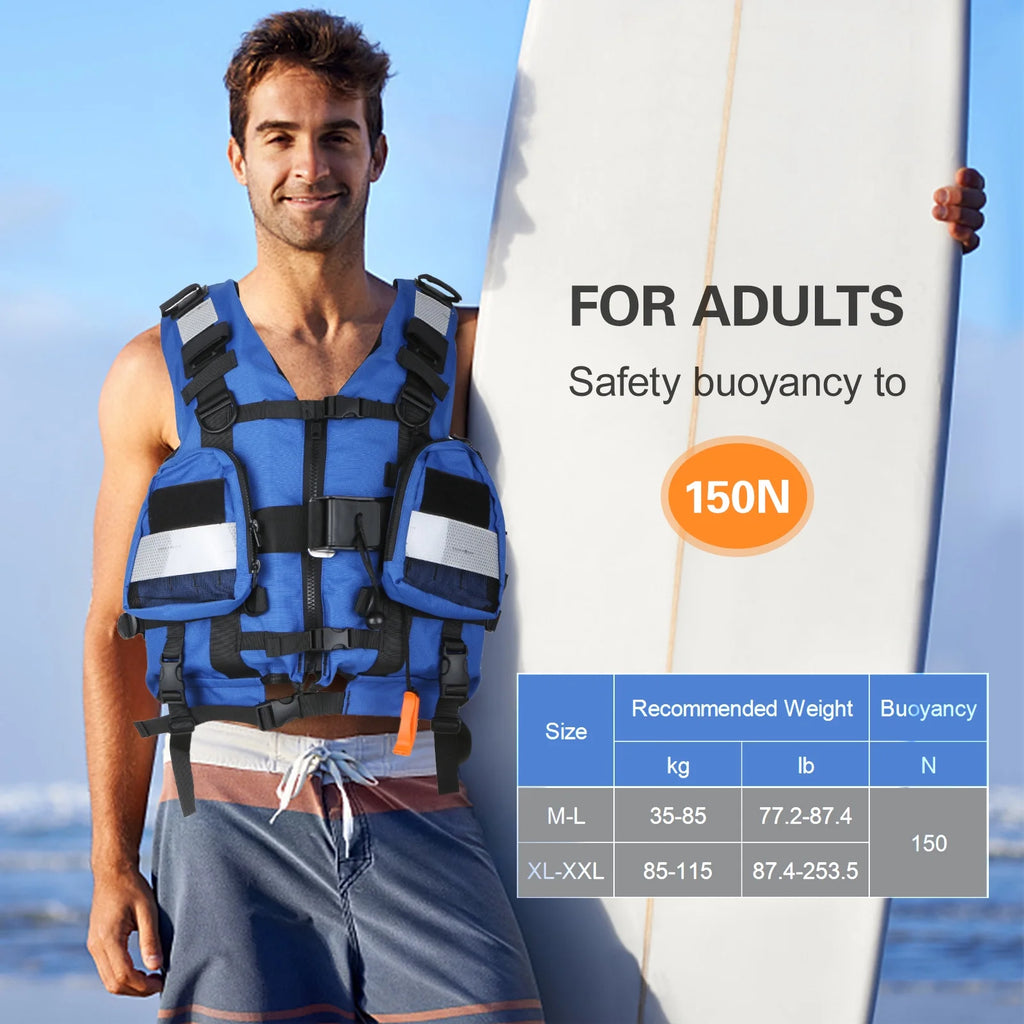 Adult Lifejackets Flotation Device Safety Float Suit A233639