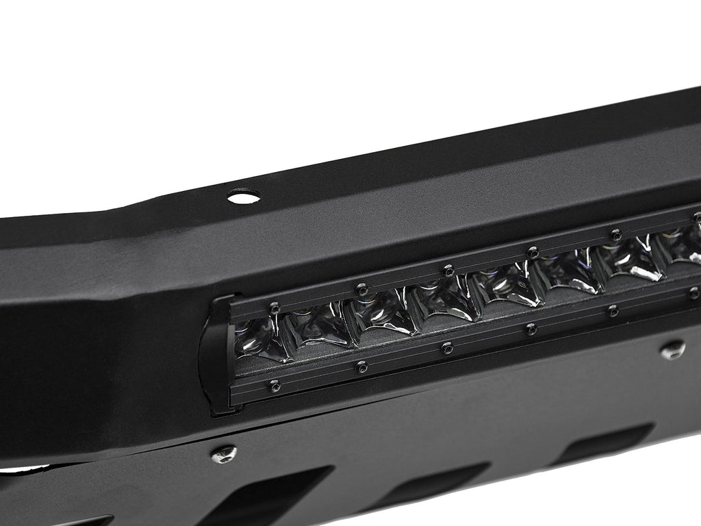 Matte Black Bull Bar with LED Y114