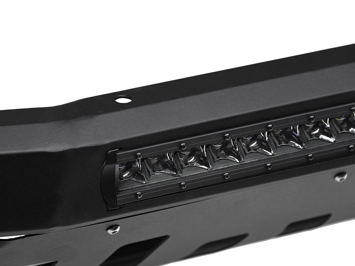 Matte Black Bull Bar with LED Y114