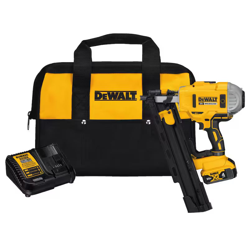20V MAX Cordless Brushless Framing Nailer with Battery and Charger A284