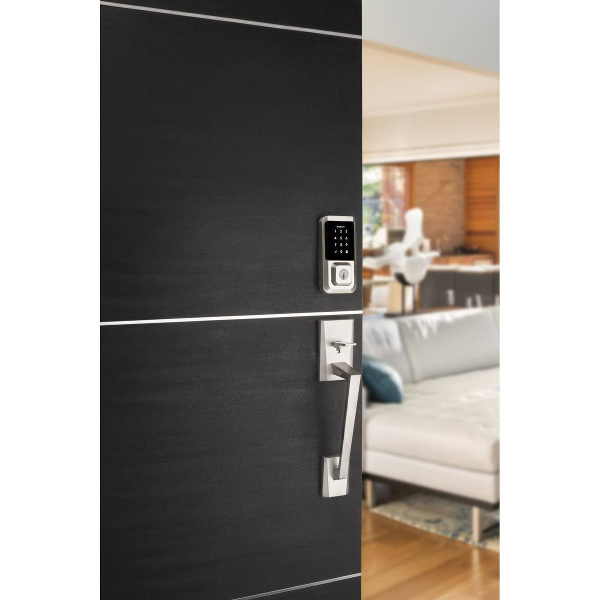 Iron Black Touchscreen Wi-Fi Smart Lock H81406