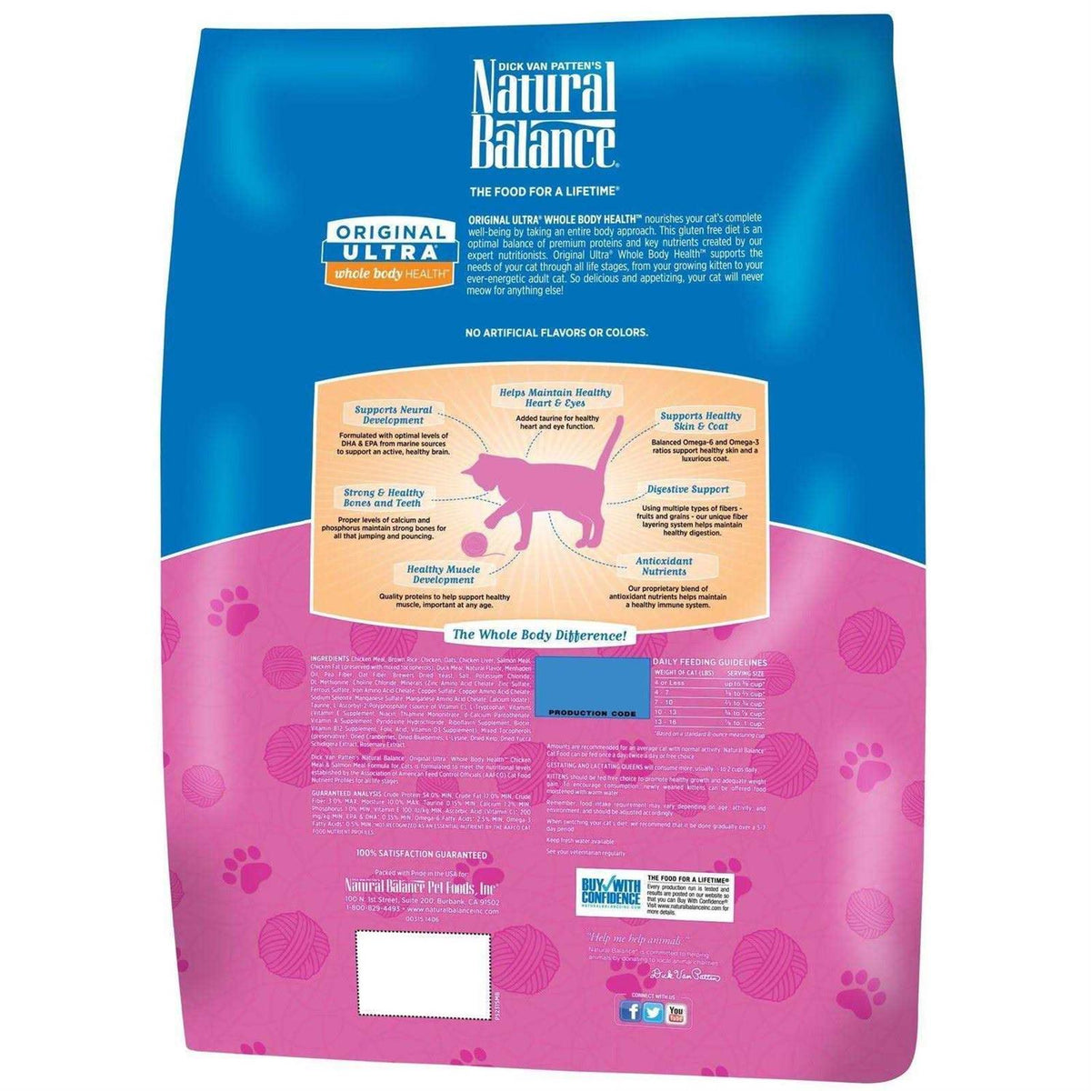 Kitten to Adult Cat Dry Food L896